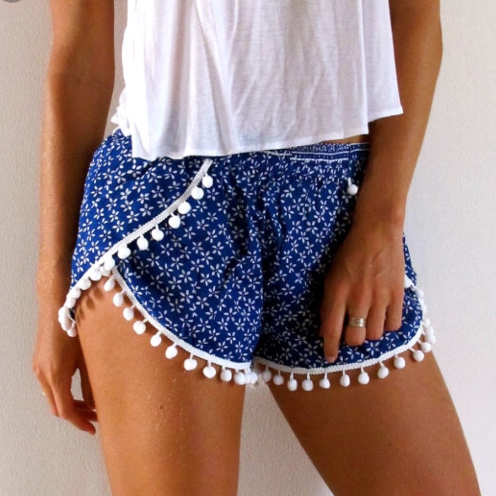 New! Pom Pom Shorts